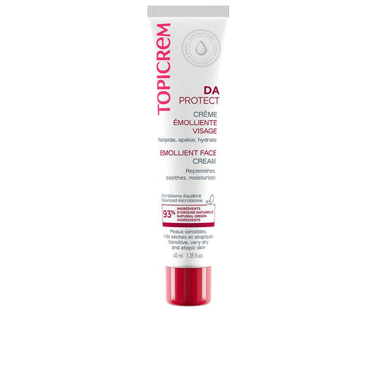 Topicrem Da Topicrem Facial Emollient Cream Restores Lipids And Hydrates