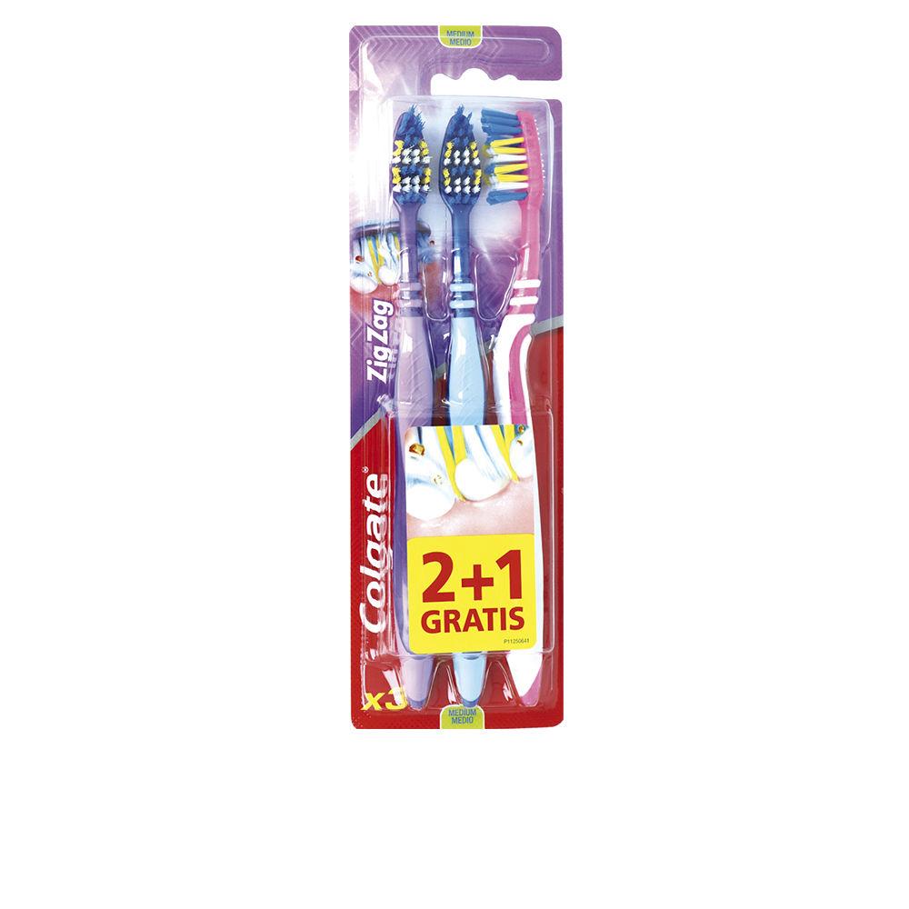 Colgate Zig Zag Toothbrush Medium Effective Cross Bristle Cleaning