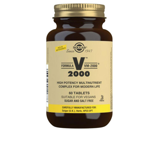 Solgar Refuerzo Inmunitario Solgar Food Supplement VM 2000 Fights Fatigue Naturally