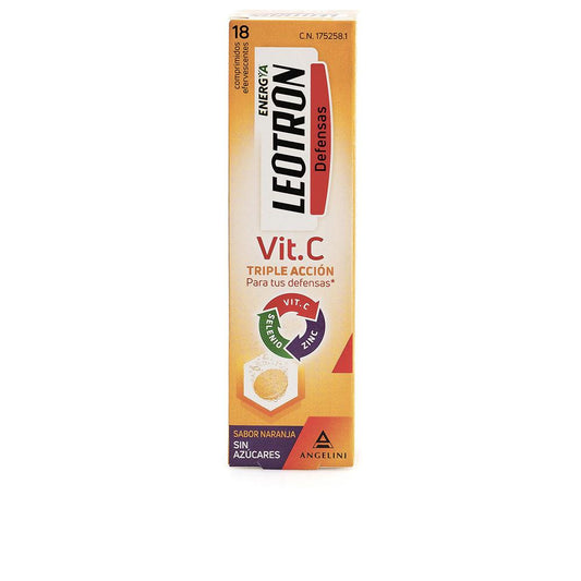 Leotron Vitamina C Leotron – supliment alimentar, 18 buc. – Orange 18 buc.