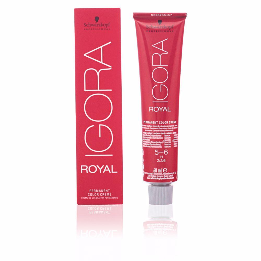 Schwarzkopf Igora Royal – vopsea permanentă pentru păr, 60 ml – 5-6