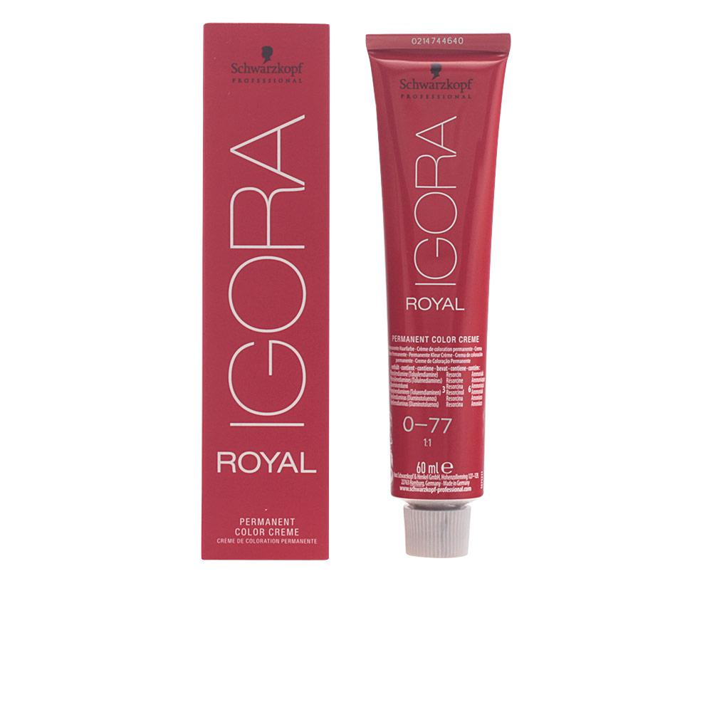 Schwarzkopf Igora Royal – vopsea permanentă pentru păr, 60 ml – 0-77 02/13 60 ml