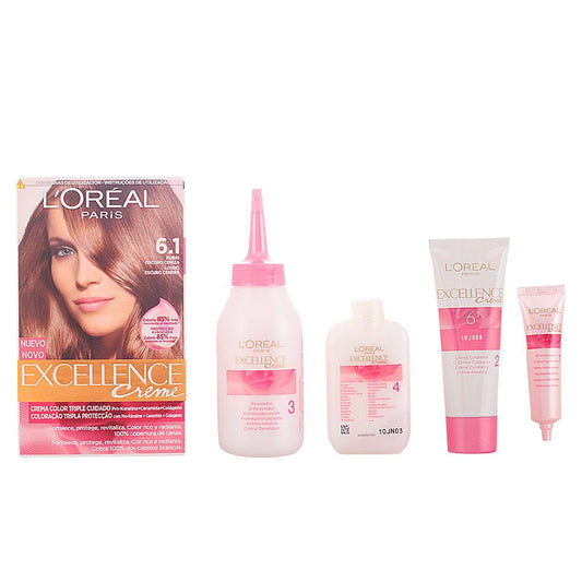 L'Oréal Paris Excellence – cremă, 192 ml – 6.1-dark ash blonde 192 ml