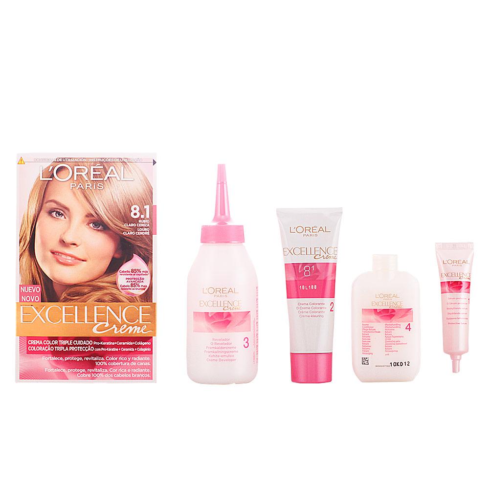 L'Oréal Paris Excellence – cremă, 192 ml – 8.1-light ash blonde 192 ml