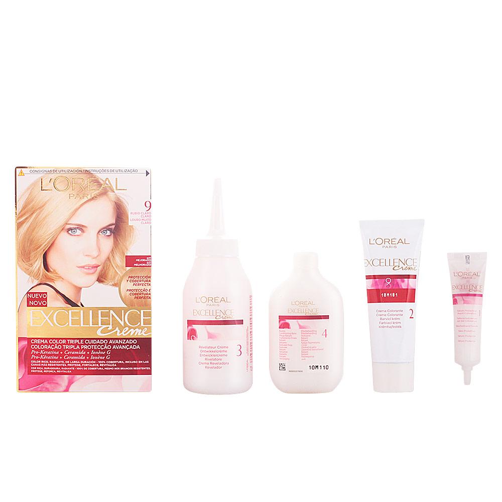 L'Oréal Paris Excellence – cremă, 192 ml – 9-light light blonde 192 ml