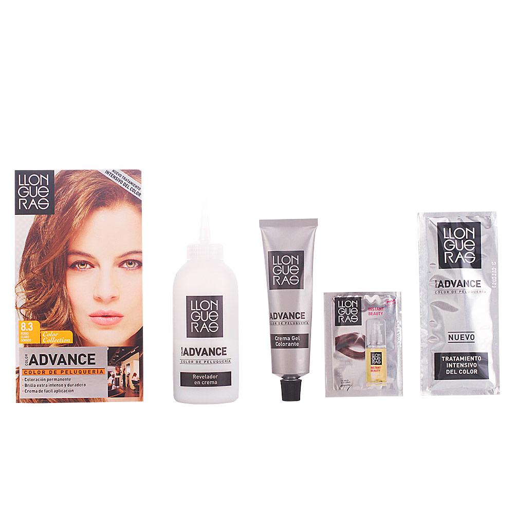 Llongueras Color Advance – vopsea de păr, 1 buc. – 8,3-rubio claro dorado 1 buc.