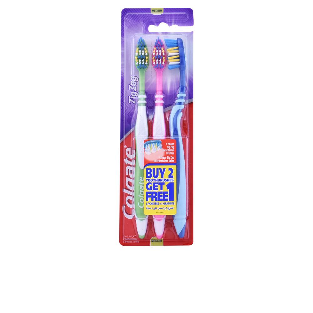 Colgate Zig Zag – periuță de dinți, 3 buc. – medium 3 uds