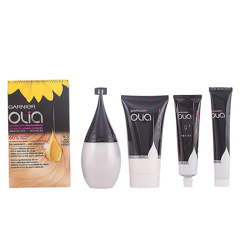 Garnier Olia – vopsea de păr, 1 buc. – 9,3 Rubio Muy claro Dorado 1 buc.