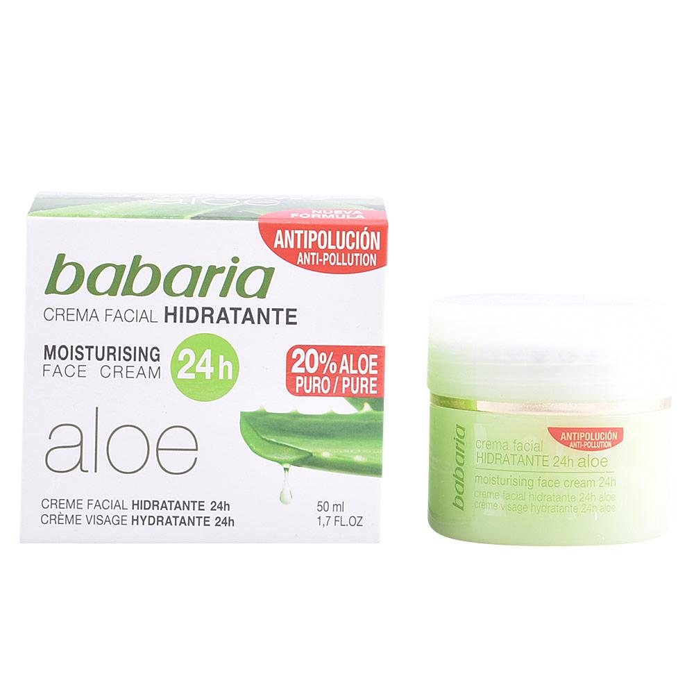 Babaria Aloe Vera Moisturizing Facial Cream 24 Hours Complete Hydration All Day