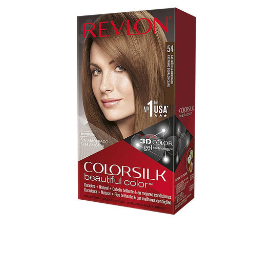 Revlon Mass Market Colorsilk – vopsea de păr, 1 buc. – 54-castaño claro dorado 1 buc.