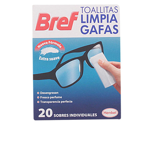 Bref Bref Glasses Cleaning Wipes Crystal Clear Vision