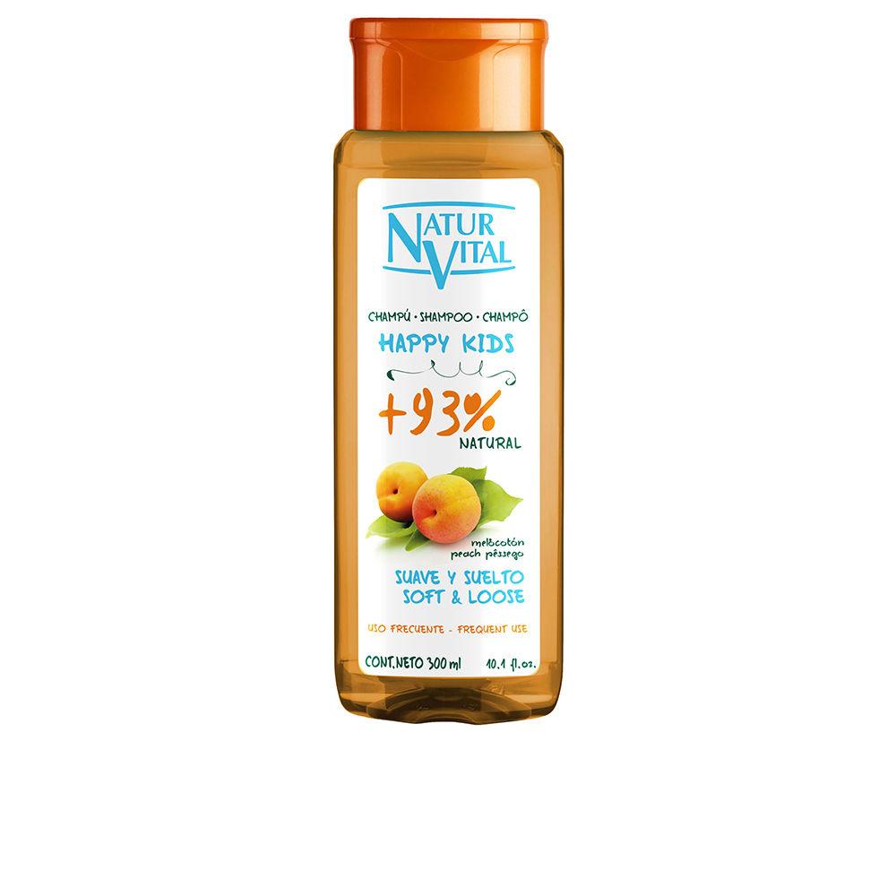 Natur Vital Happy Kids Shampoo Organic Peach Hair Care