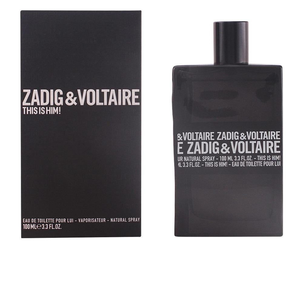 Zadig & Voltaire This Is Him Eau De Toilette Perfume For Men In Harmony With Its Counterpart
