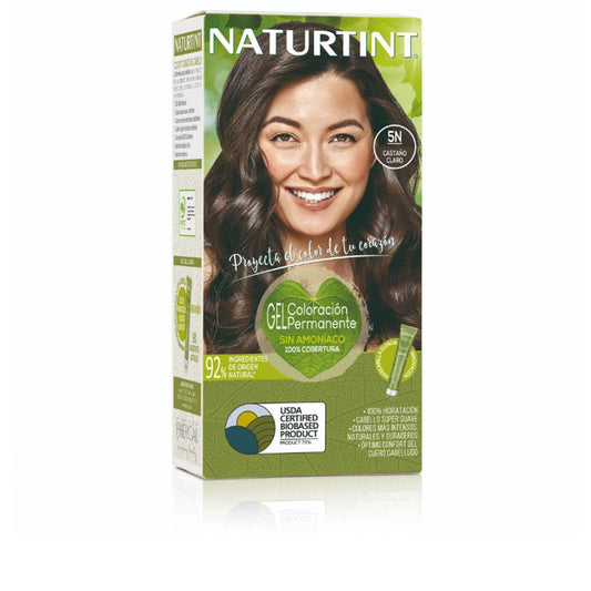 Naturtint Coloración – vopsea de păr, 170 ml – 5N-Light Brown 170 ml