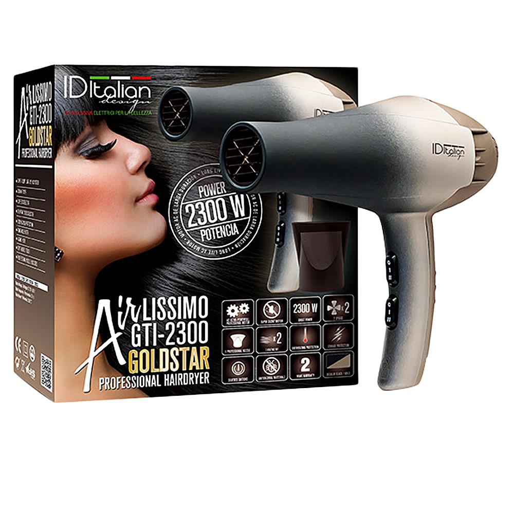Id Italian Airlissimo Gti 2300 Professional Hair Dryer Quiet Durable Motor