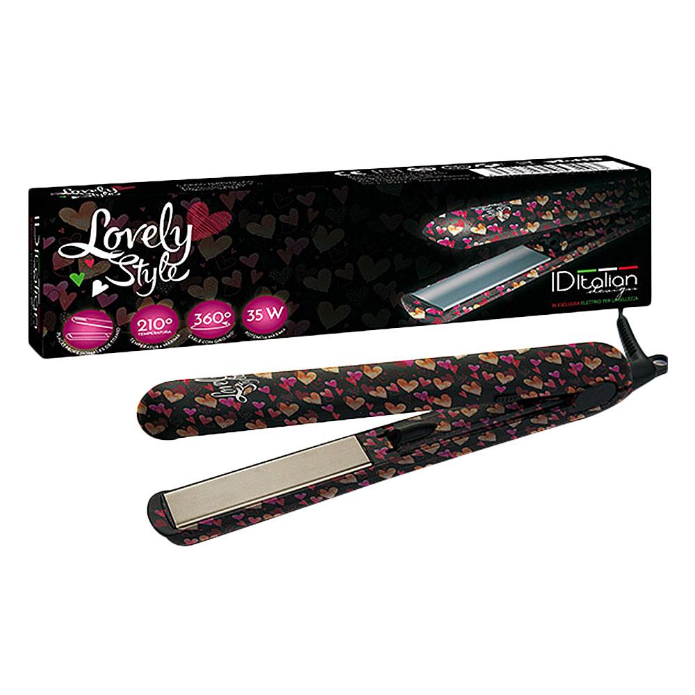 Id Italian Lovely Style Hair Straightener Advanced Heat Technology