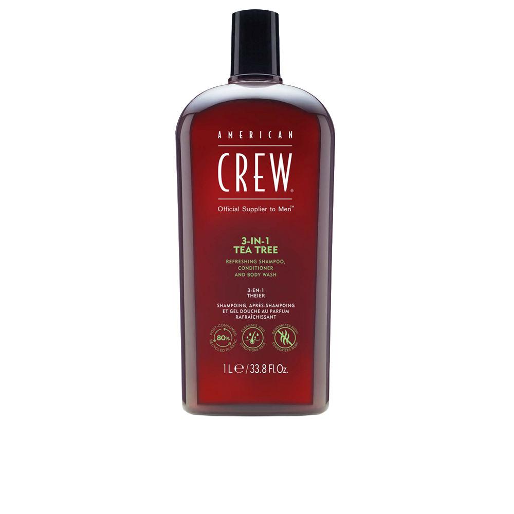 American Crew Crew Hair & Body Care 3 In 1 – șampon, 1000 ml