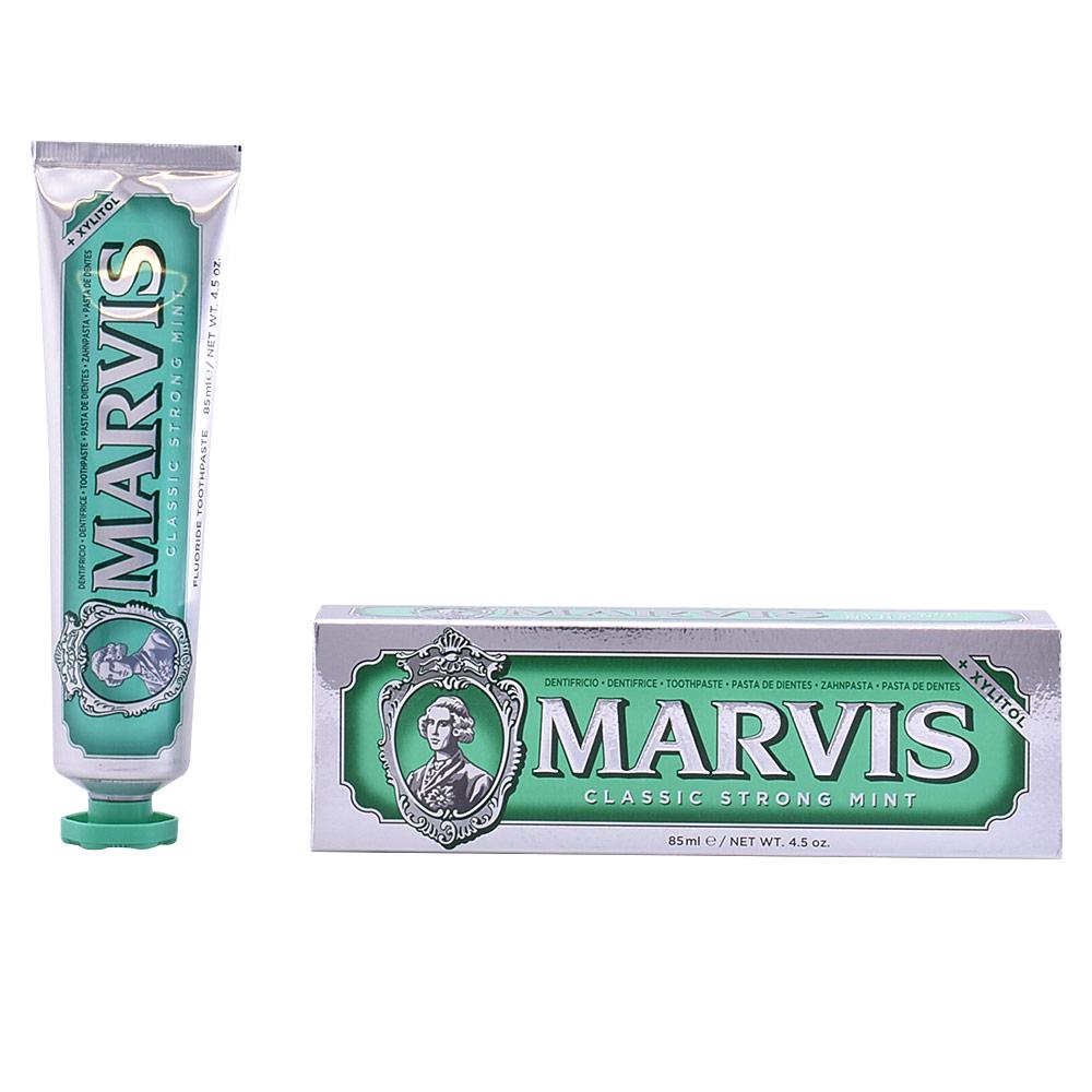 Marvis Classic Strong Mint Toothpaste Plaque Free Smile