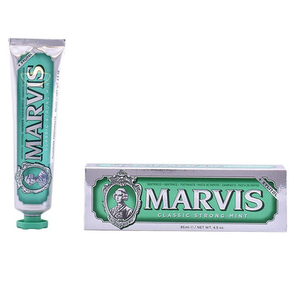 Marvis Classic Strong Mint Toothpaste Plaque Free Smile