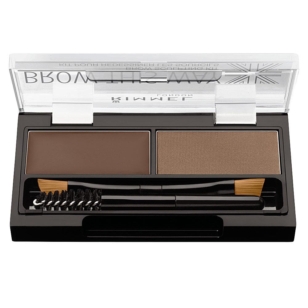 Rimmel London Brow This Way Eyebrow Sculpting Kit Full Natural Brows