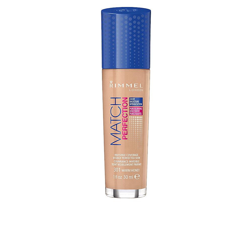 Rimmel London Match Perfection Foundation All Day Radiant Skin